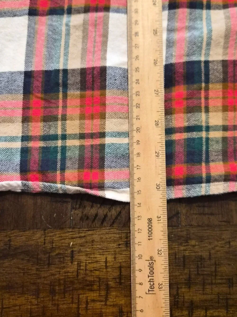J Crew Shirt Mens Large Red Plaid Flannel Long Sleeve Button Up Cotton G469